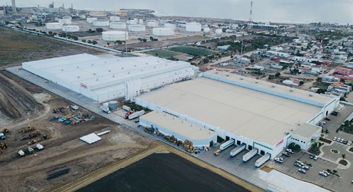 対米輸出の拠点となる三甲プラスチックスメキシコ工場