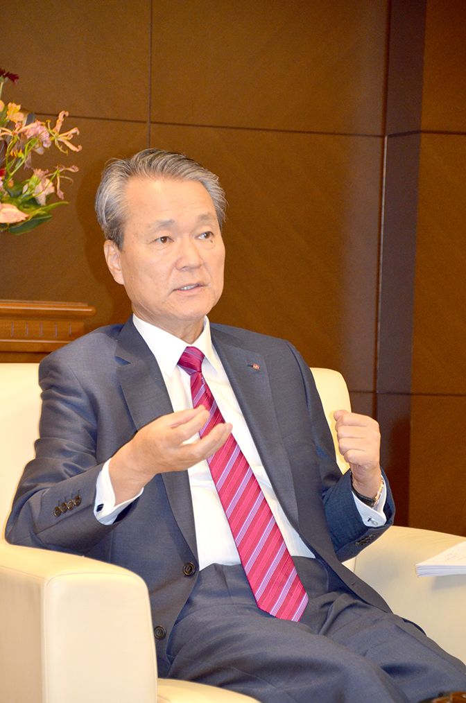 日本生命　筒井義信社長（大橋）