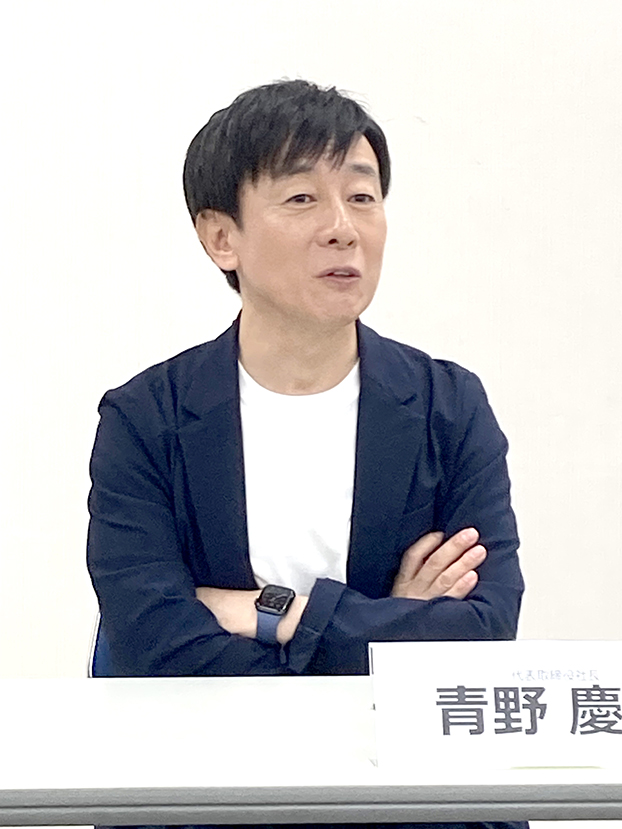 サイボウズ社長　青野慶久